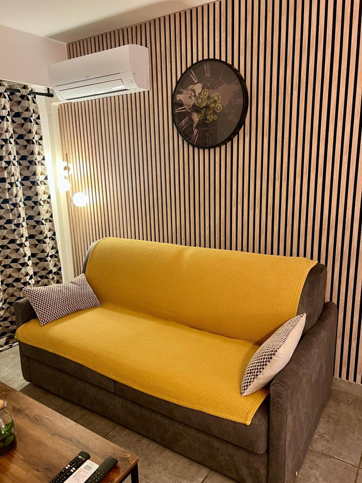 Studio Climatise, Cosy Et Calme Au Centre Ville Антиб Екстериор снимка